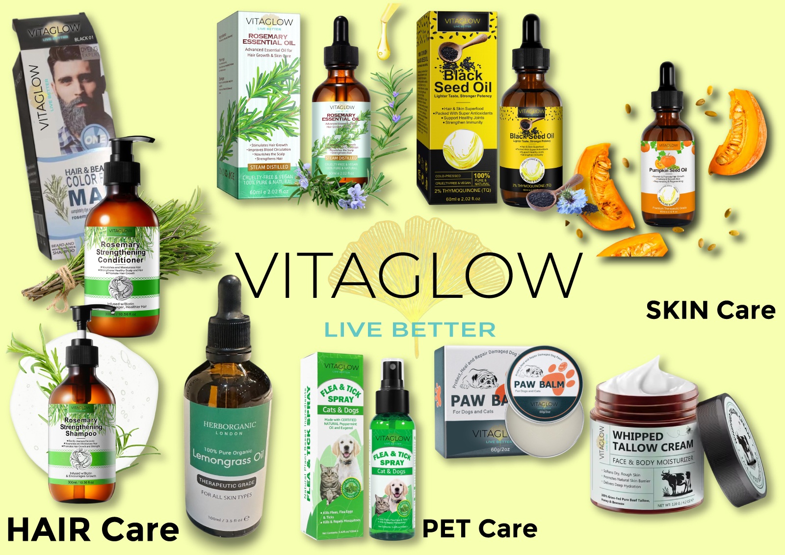 VitaGlow Product Range